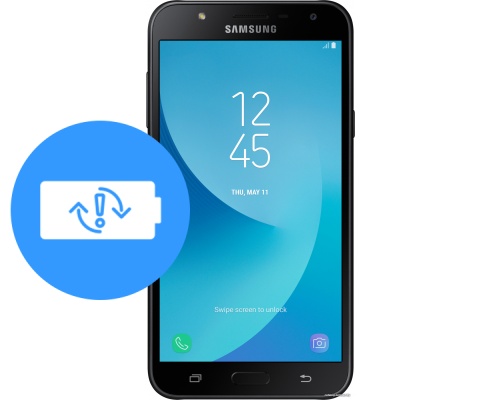 Замена аккумулятора (батареи) Samsung Galaxy J7 Neo