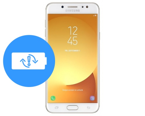 Замена аккумулятора (батареи) Samsung Galaxy J7+